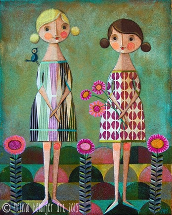 "Two Sisters" 2013
18"x20" "Two Sisters" 2013
18"x20"